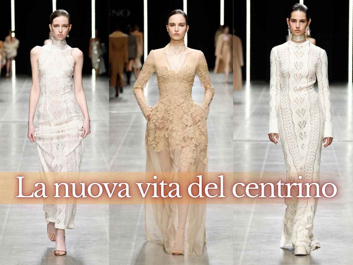 Ermanno Scervino trasforma i centrini di nonna in Alta Moda: la sua è una collezione mai vista prima