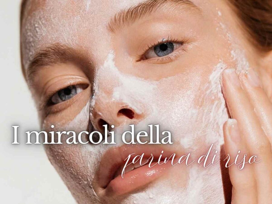 donna con maschera sul viso