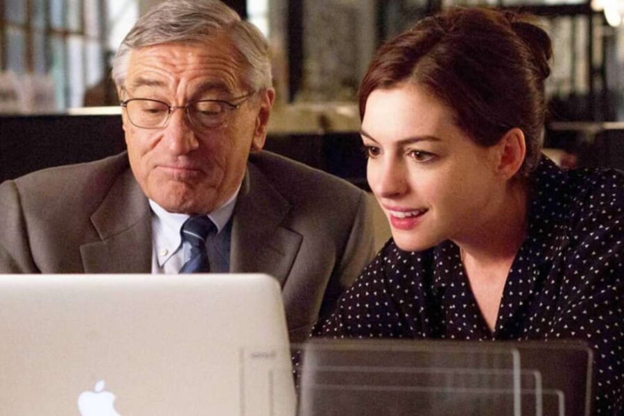 anne hathaway e robert de niro