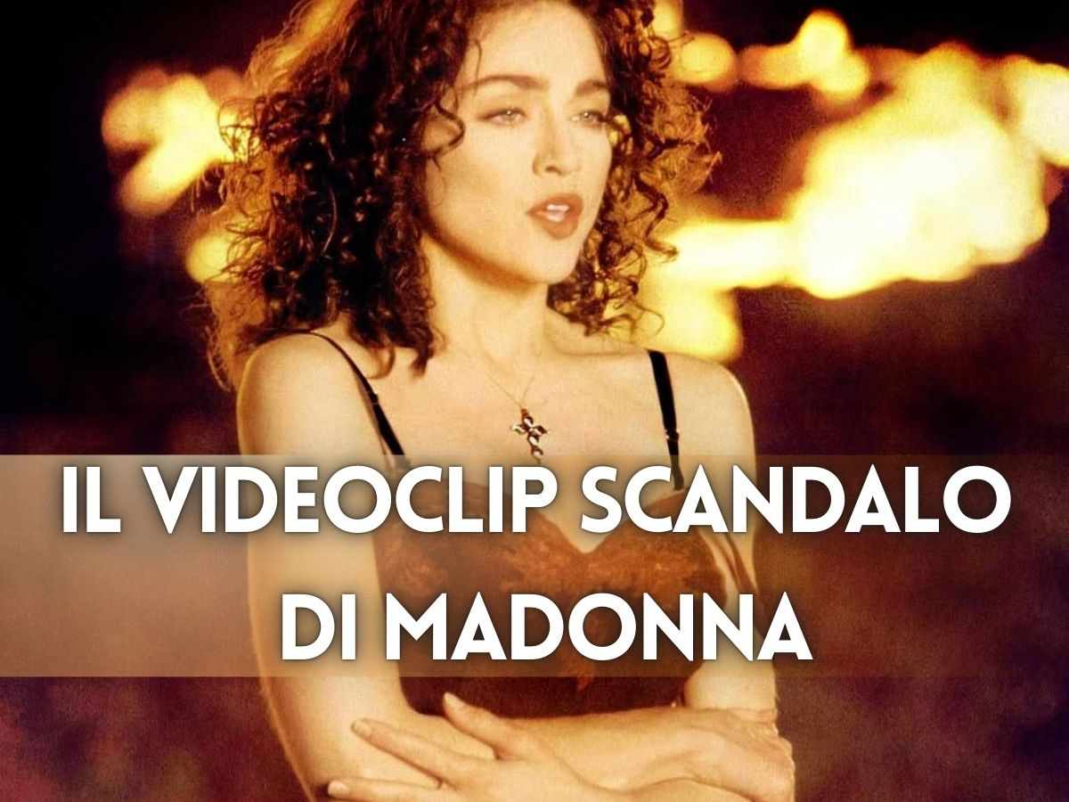 madonna nel videoclip musicale di like a prayer