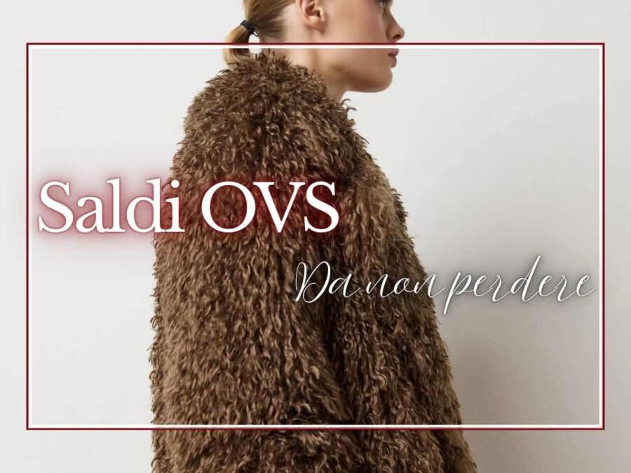 giacca fur ovs vista di traverso