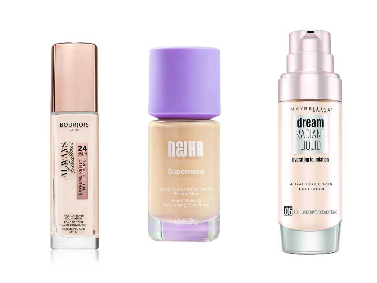 fondotinta nejha, maybelline noew york e borjois