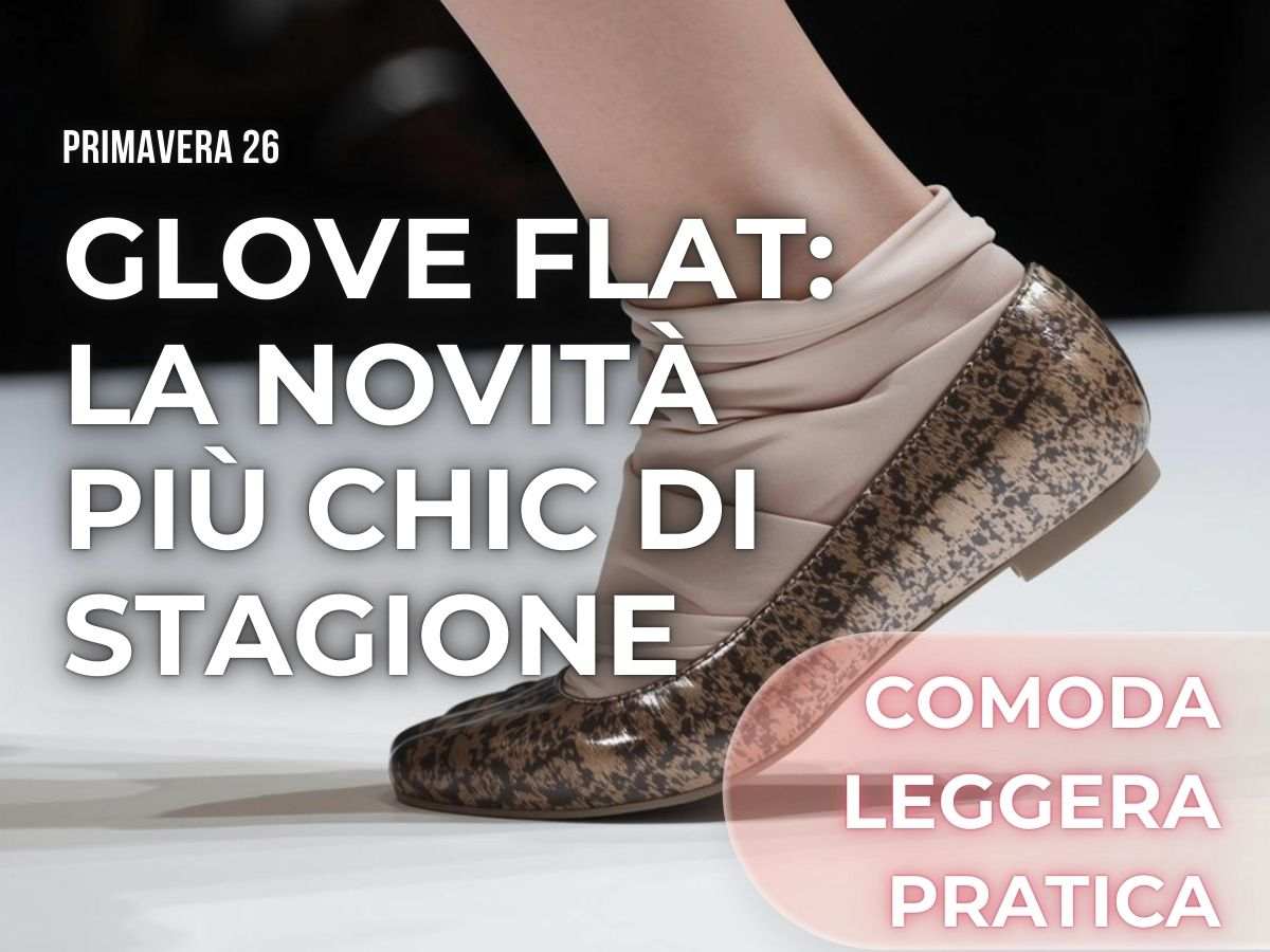 Se le ballerine sono superate, la novità del 2026 no: arriva la Glove Flat, la scarpa più comoda al mondo