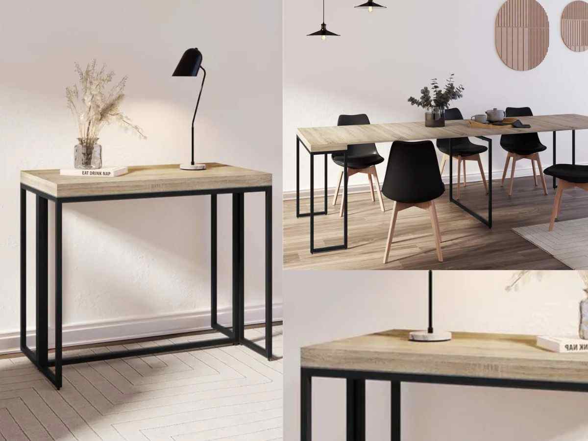 tavolo consolle allungabile