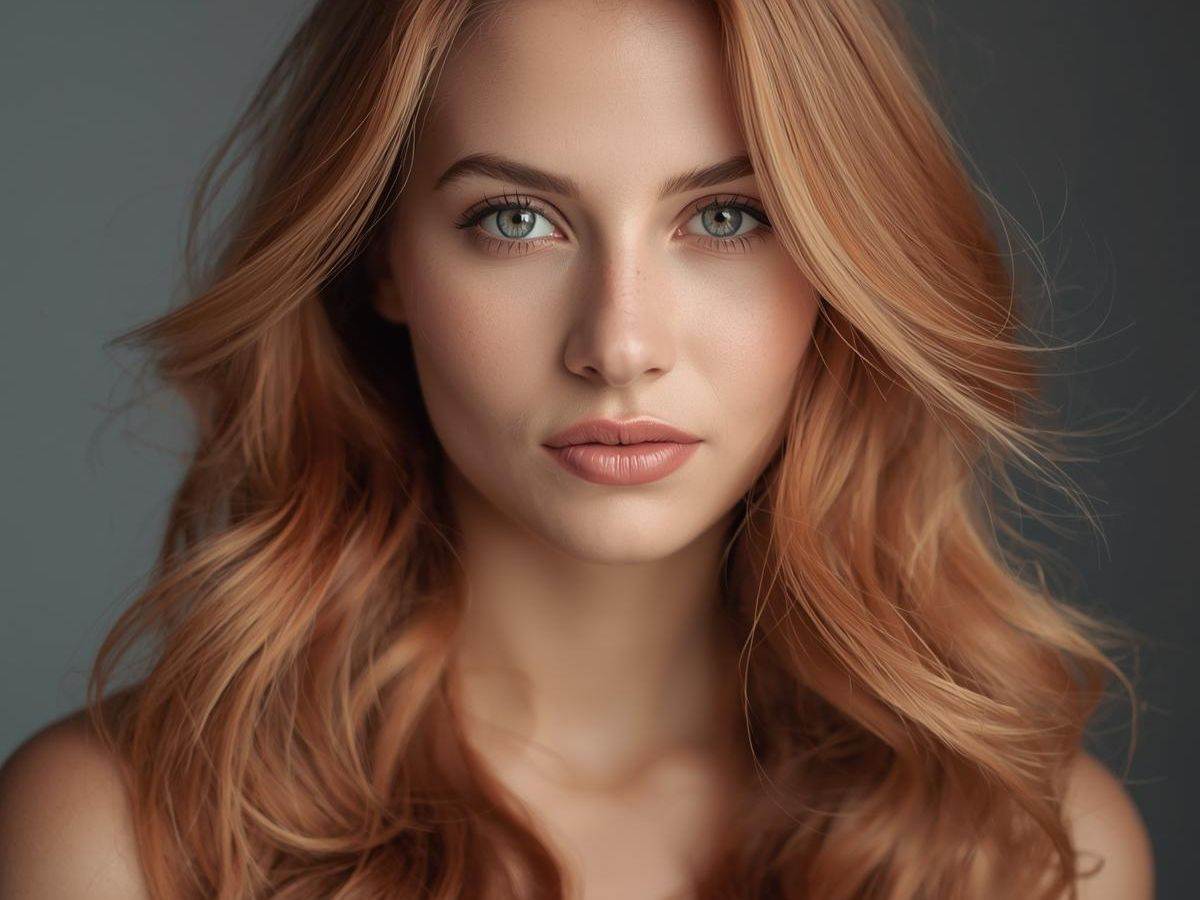 ragazza con capelli rossi