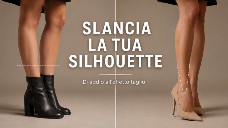 Gambe muscolose? Perché lo stivaletto ti "taglia" il polpaccio e cosa mettere invece.
