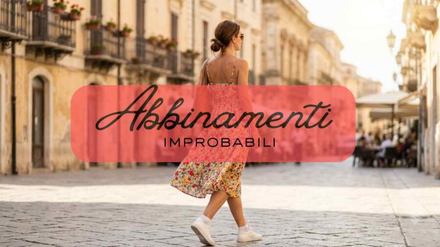 Sneakers sotto il vestito a fiori: l'errore che ti fa sembrare una bambina (e come evitarlo)