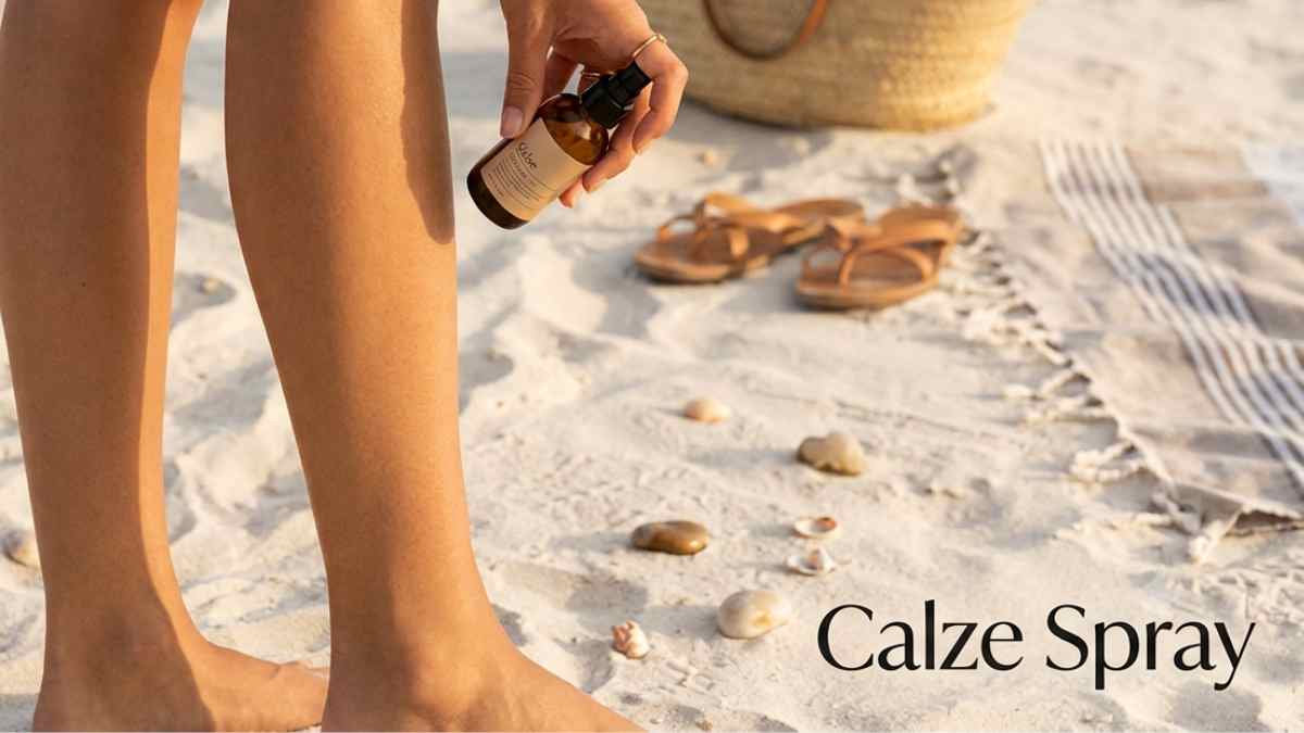 Gambe bianche come il latte? Metti le calze spray e sembrerai appena tornata dal mare.